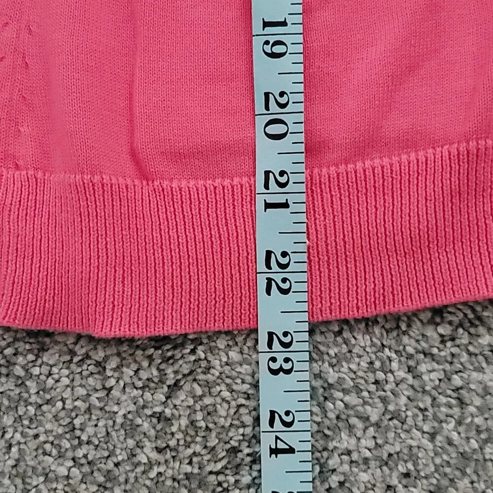 ***Lilly Pulitzer Pink Cardigan Sweater X-Small*** - Picture 7 of 9